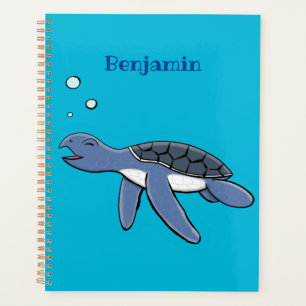 Illustration de la petite tortue de mer