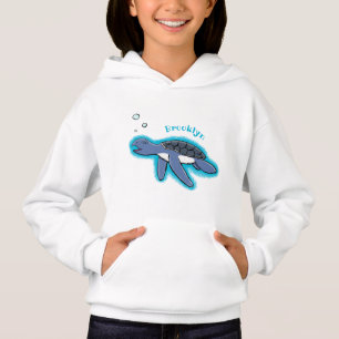 Illustration de la petite tortue de mer