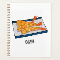 Illustration de la tempura crevette