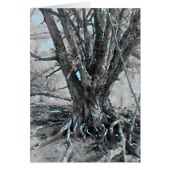 Illustration de l'aquarelle de l'arbre (Devant)