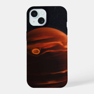 Illustration de l'exoplanète Vhs 1256 B et de ses