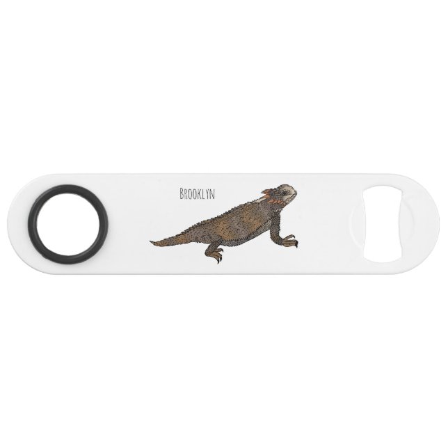 Illustration de lézard à cornes de Regal (Devant (Horizontal))