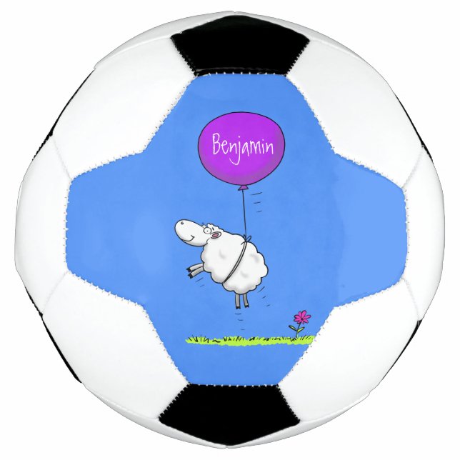 Illustration de l'humour en ballons de mouton mign (Devant)