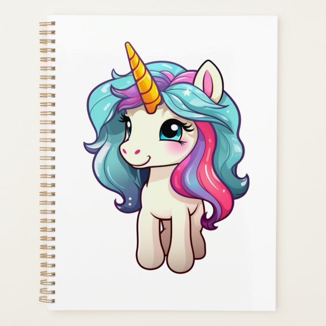 Illustration de licorne de dessin (Devant)