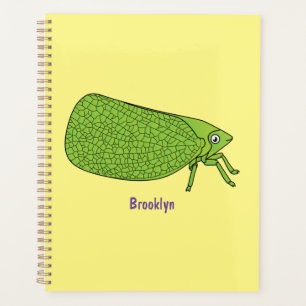 Illustration de l'insecte de la trémie verte mûre