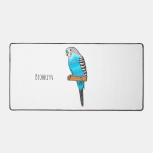 Illustration de l'oiseau bleu budgerigar