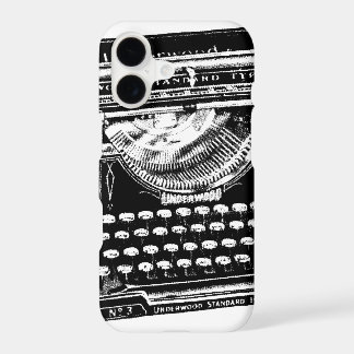Illustration de machine à écrire vintage