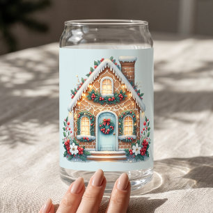 Illustration de maison en pain d'épice cosy pour l