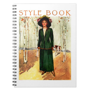 Illustration de mode de livre de style
