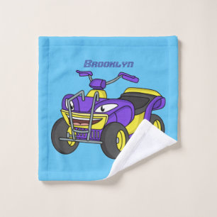 Illustration de moto Purple Quad
