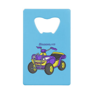 Illustration de moto Purple Quad