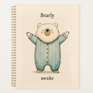 Illustration de nounours mignon en pyjama pour nur