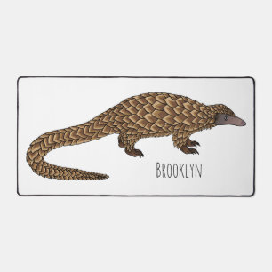Illustration de pangolin à queue longue
