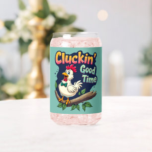 Illustration de poulet amusant pour le bon temps d