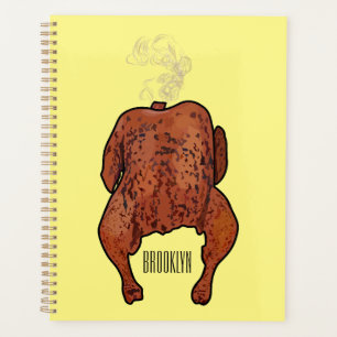 Illustration de poulet rôti