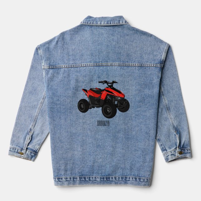 Illustration de Quad bike atv (Verso)