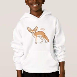 illustration de renard fennec de dessin animé