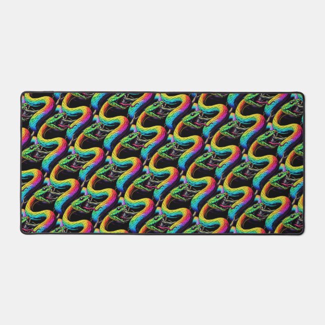 Illustration de serpent coloré (Recto)