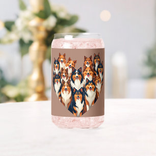 Illustration de Sheltie Heart Shetland Sheepdog