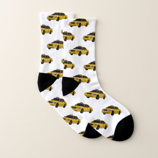 Illustration de taxi (Paire)