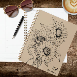 Illustration de tournesol de campagne