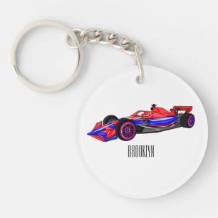 Illustration de voiture de course professionnelle