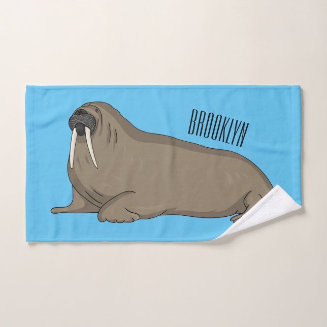 Illustration de Walrus (Serviette à main)