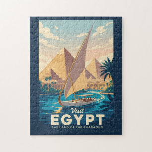 Illustration der ägyptischen Pyramide Reise Kunst