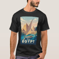 Illustration der ägyptischen Pyramide Reise Kunst