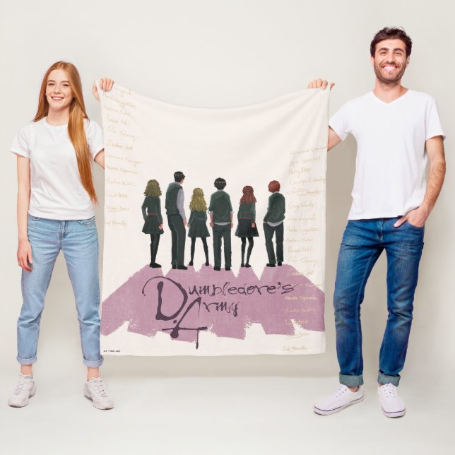 Illustration der Armee von Dumbledore Fleecedecke (Beispiel)
