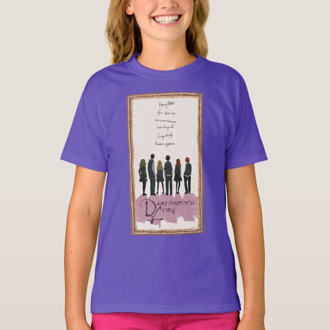 Illustration der Armee von Dumbledore T-Shirt (Vorderseite)