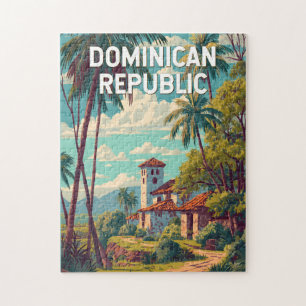 Illustration der Dominikanischen Republik Reise Ku