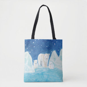 Illustration der Polarbären Tasche