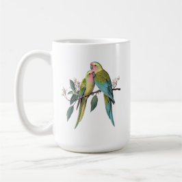 Illustration der Vintagen Prinzessin Kaffeetasse