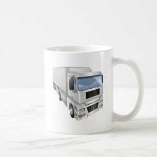Illustration der Zugmaschine Kaffeetasse