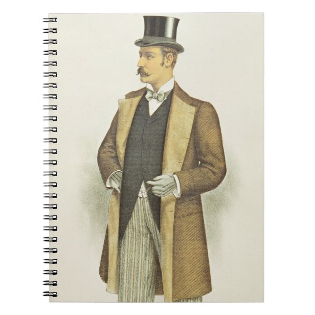 Illustration des britischen Kostüms, Kneipe. durch Notizblock (Vorderseite)