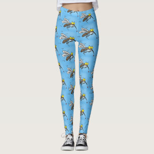 Illustration des Cartoon von Moskitos Leggings