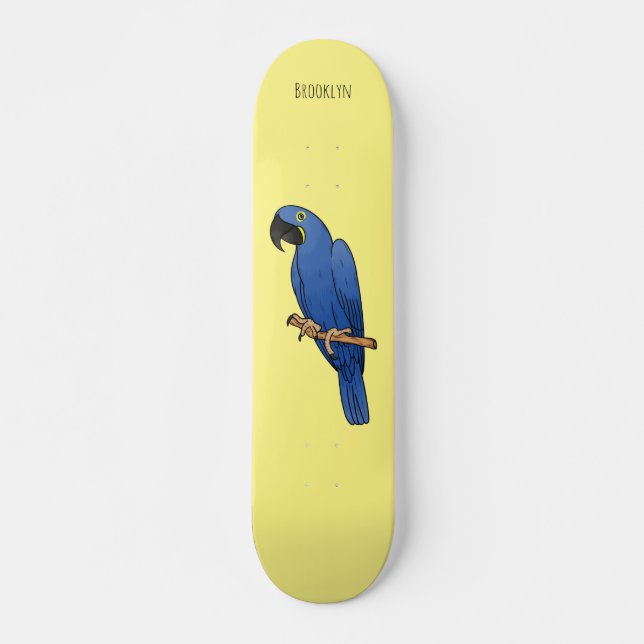 Illustration des Cartoon von Riesenvögeln Skateboard (Vorne)