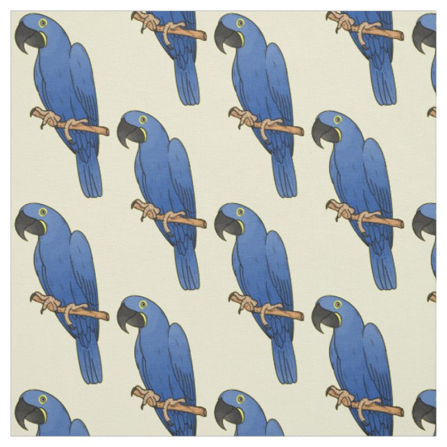 Illustration des Cartoon von Riesenvögeln Stoff (Muster)