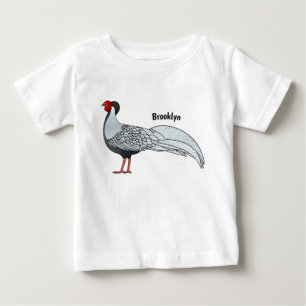 Illustration des Cartoon von Vögeln Baby T-shirt