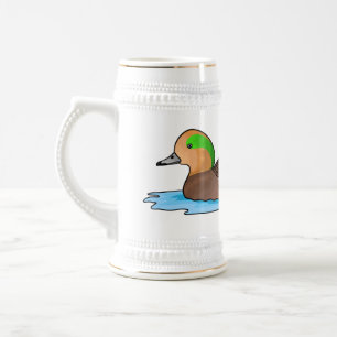 Illustration des Cartoon von Wildvögeln Bierglas