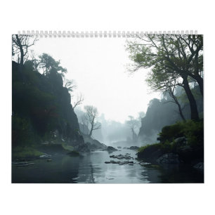 Illustration des galaktischen Flusstals – Sternenr Kalender
