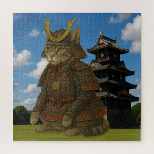 Illustration des gepanzerten Katzenkriegers