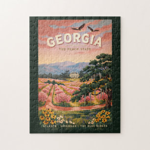 Illustration des Landes Georgien, Reise-, Kunst- V