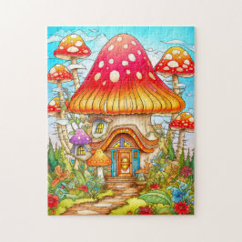 Illustration des Magischen Mushroom House
