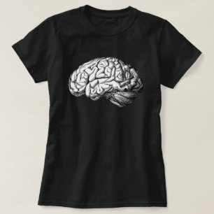 Illustration des menschlichen Gehirns Frauen T - S T-Shirt