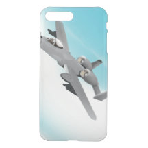 Illustration des militärischen Flugzeug A10