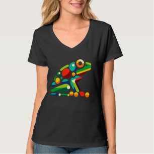Illustration des modernen geometrischen Minimalism T-Shirt