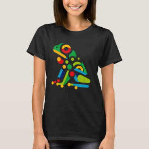 Illustration des modernen geometrischen Minimalism T-Shirt