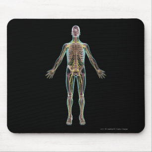 Illustration des Nervensystems Mousepad